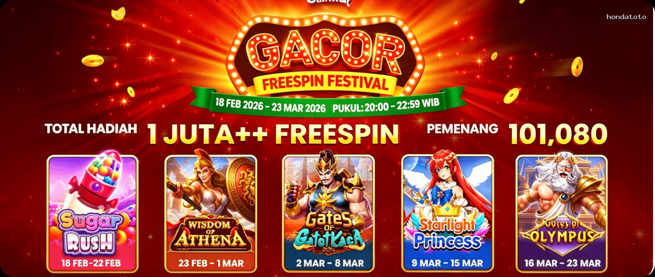 Login hondatoto Sekarang Bonus Melimpah